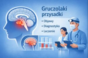 Gruczolak przysadki – schemat lokalizacji guza, objawy, diagnostyka i leczenie neurochirurgiczne